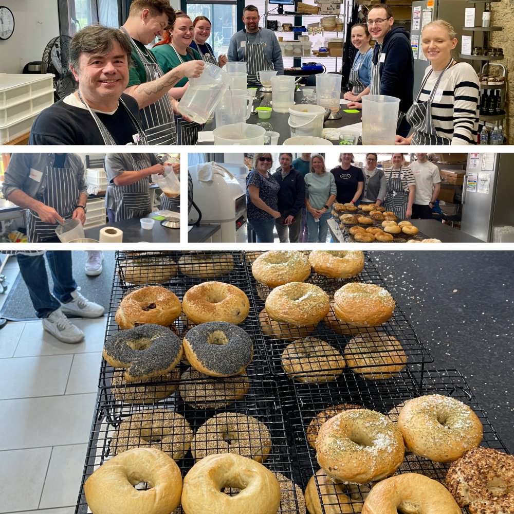 Bagel making experience day at Jacob's Bagels